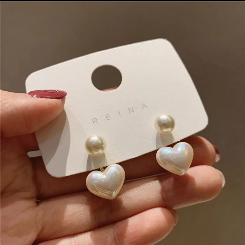 Elegant Faux Pearl  Earrings